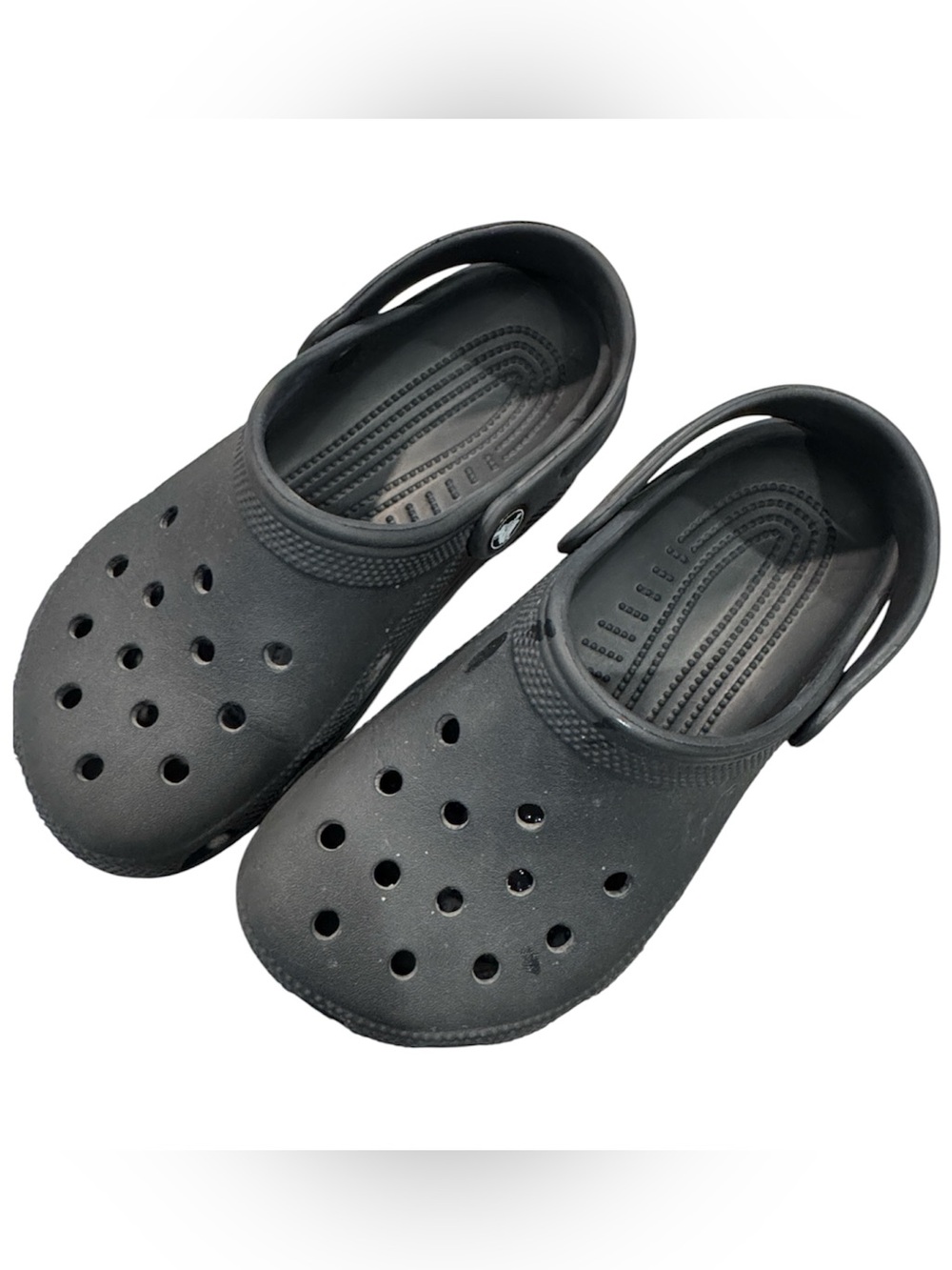 CROCS Kids Classic Clog in Black Size 2